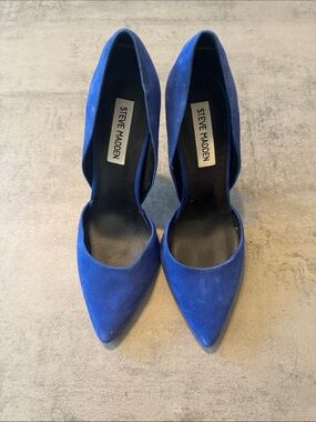 Steve Madden Cobalt Pointed-Toe D'Orsay Pumps
